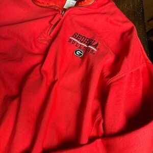 Old Varsity Brand Red Pullover XL‎